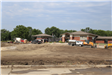 Photo showing paving work at the Waukee Public Library