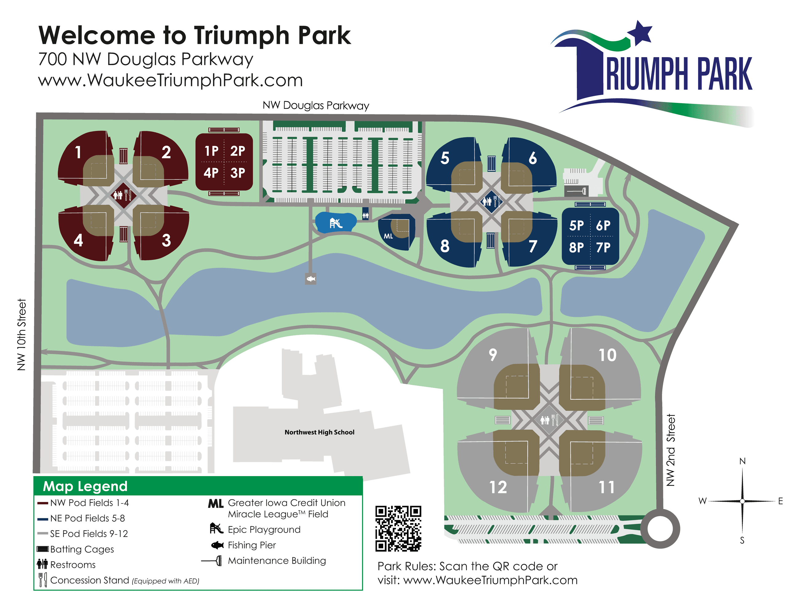 Triumph Park Map
