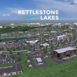 Kettlestone Lakes mockup and logo