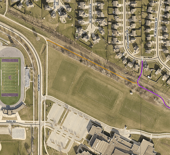 trail extension for web