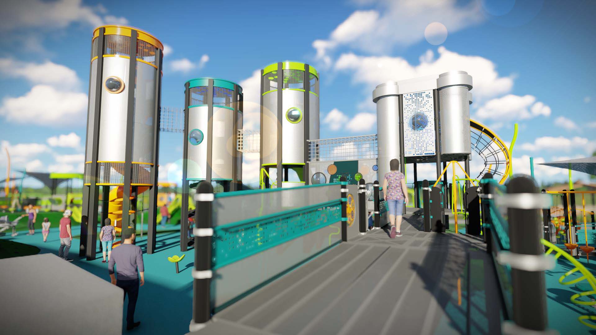 All inclusive playground